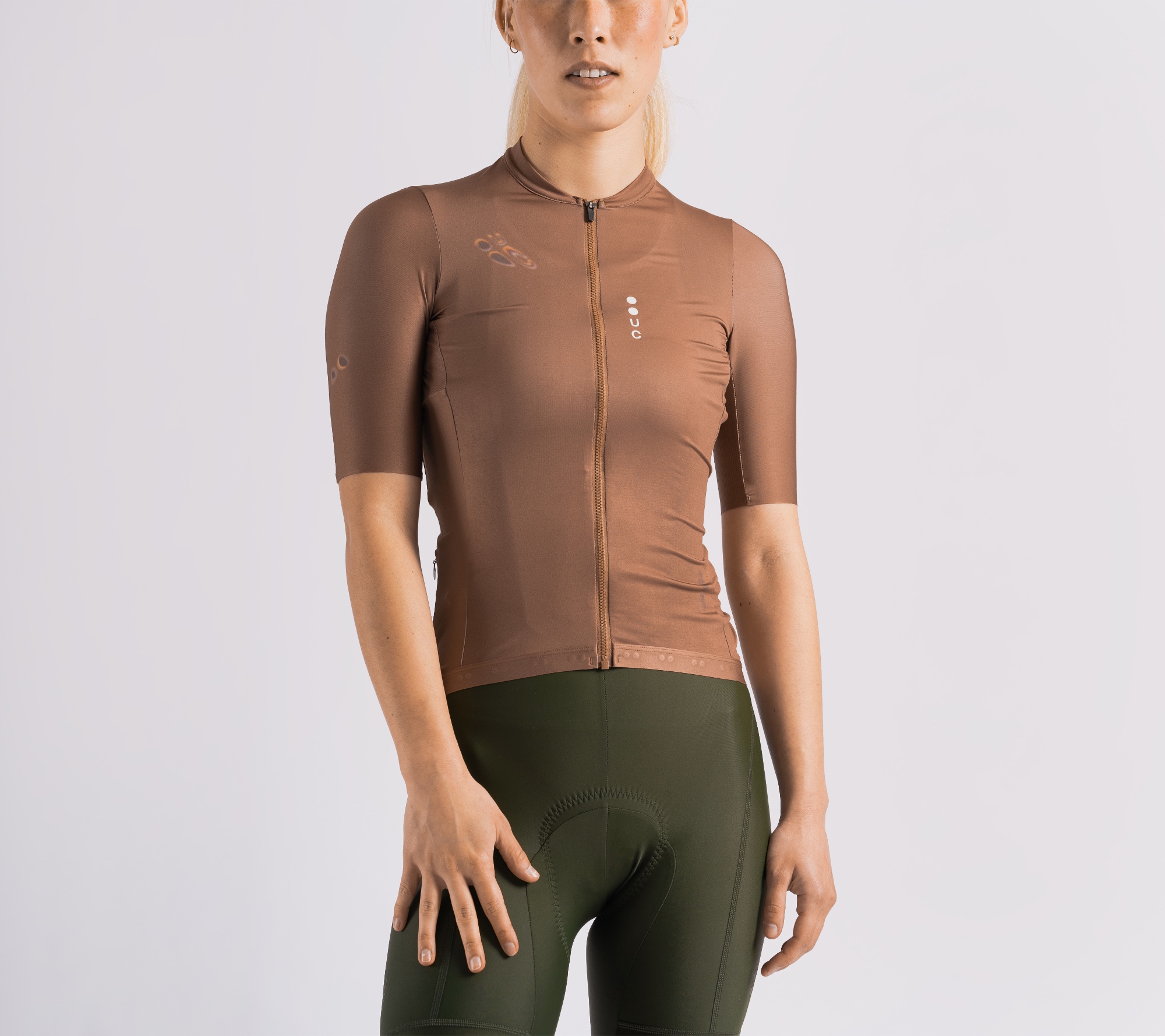 Spectrum Women's Short Sleeve Jersey Caramel Brown