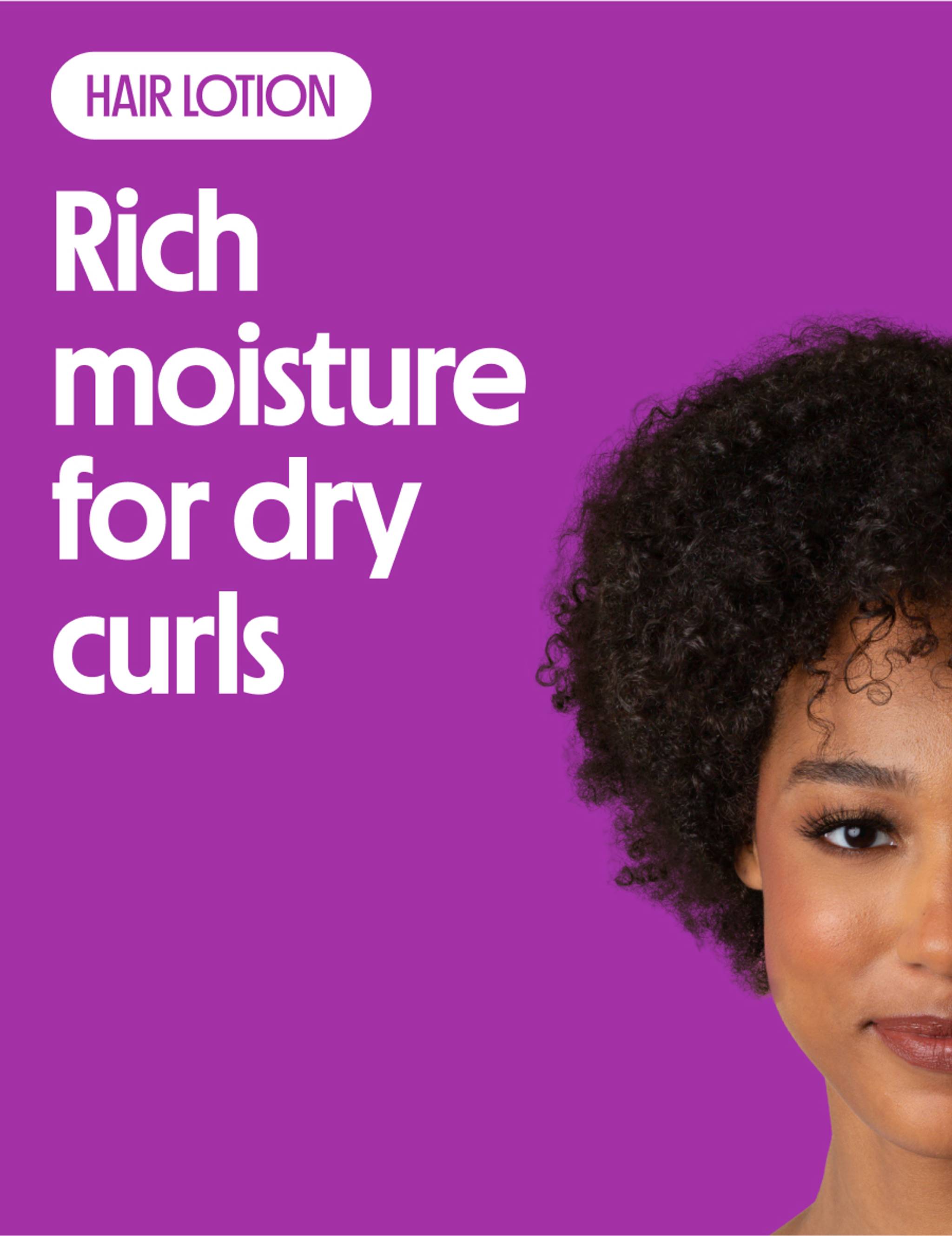 Rich moisture for dry curls