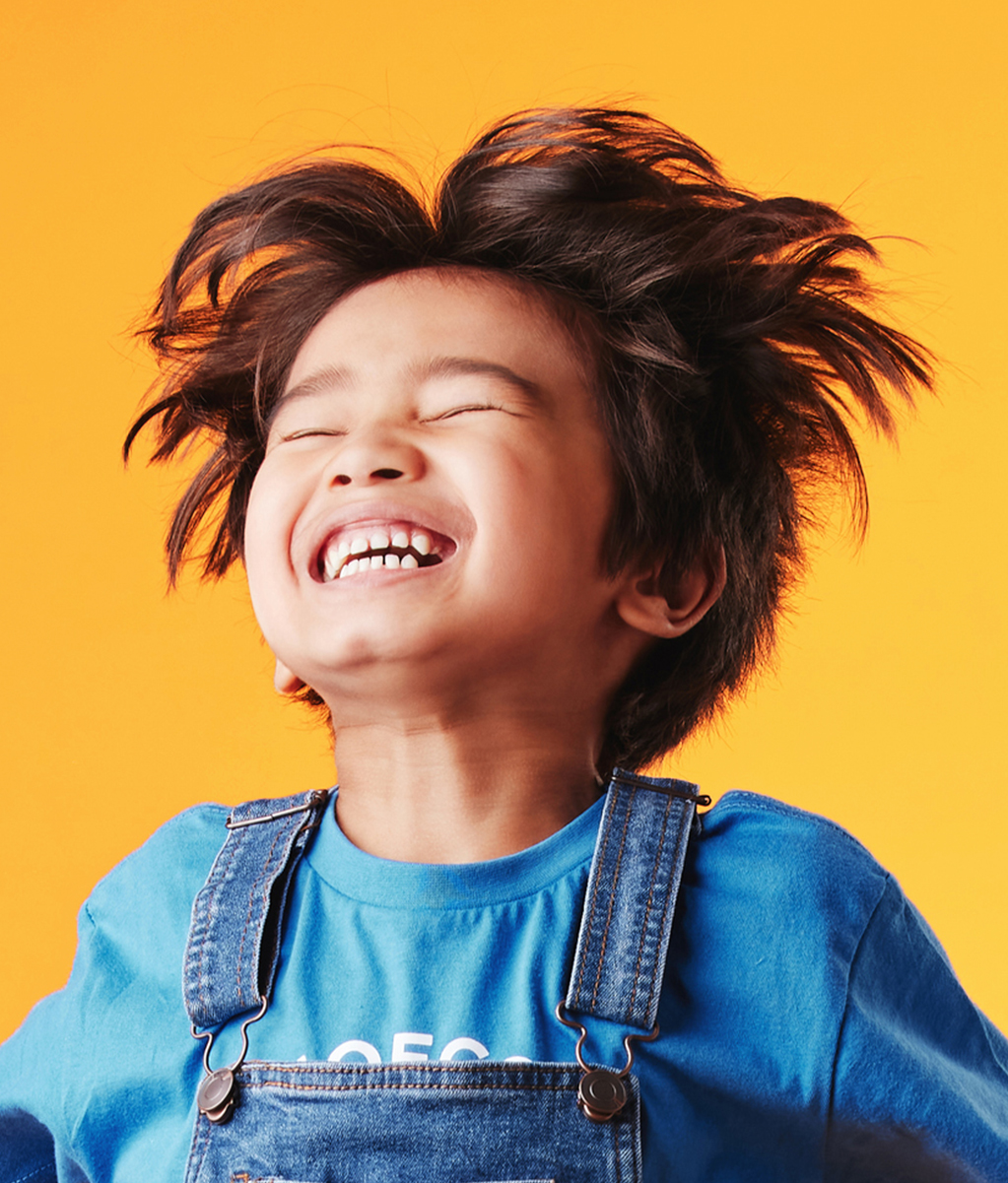 NYM Kids shampoo is non-stripping, tear-free, gentle hair care for kids.