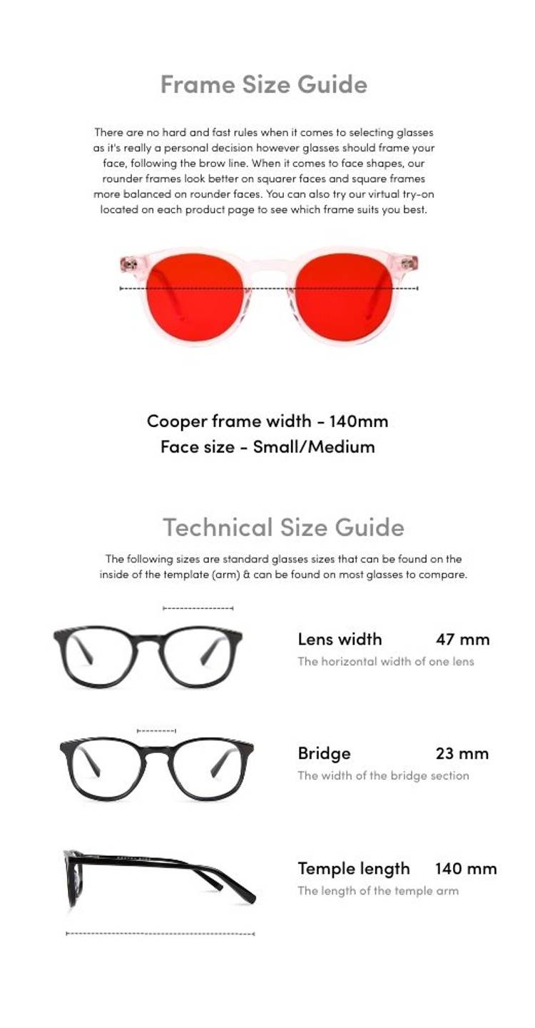Cooper Blue Light Blocking Glasses - Clear