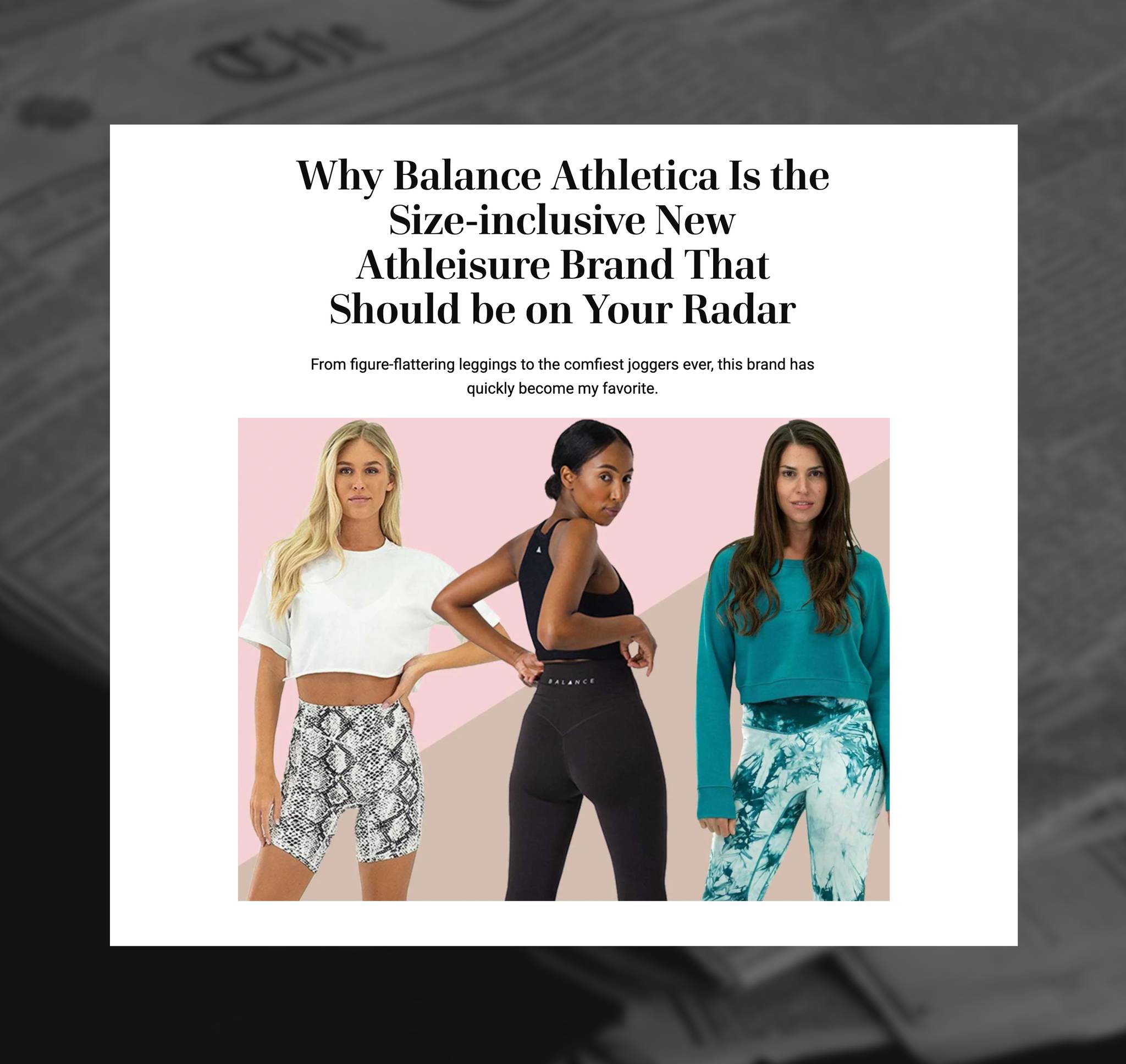 Activewear Reviews  The Best Fitness Fashion Brands - Agent Athletica