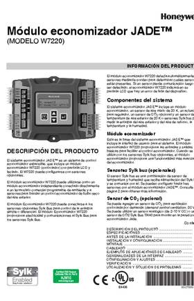 Honeywell 63-2700S—07 - Módulo economizador JADE