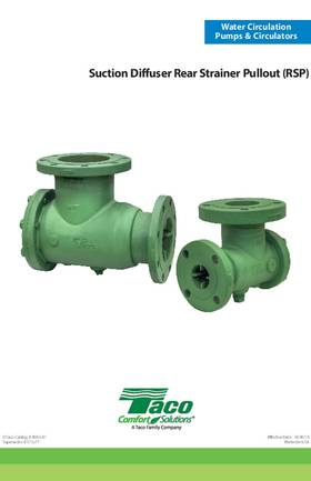 Taco RSP Suction Diffusers Catalog