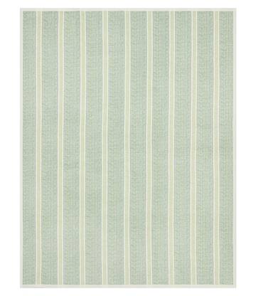 Market Stripe Ocean Fog Blanket
