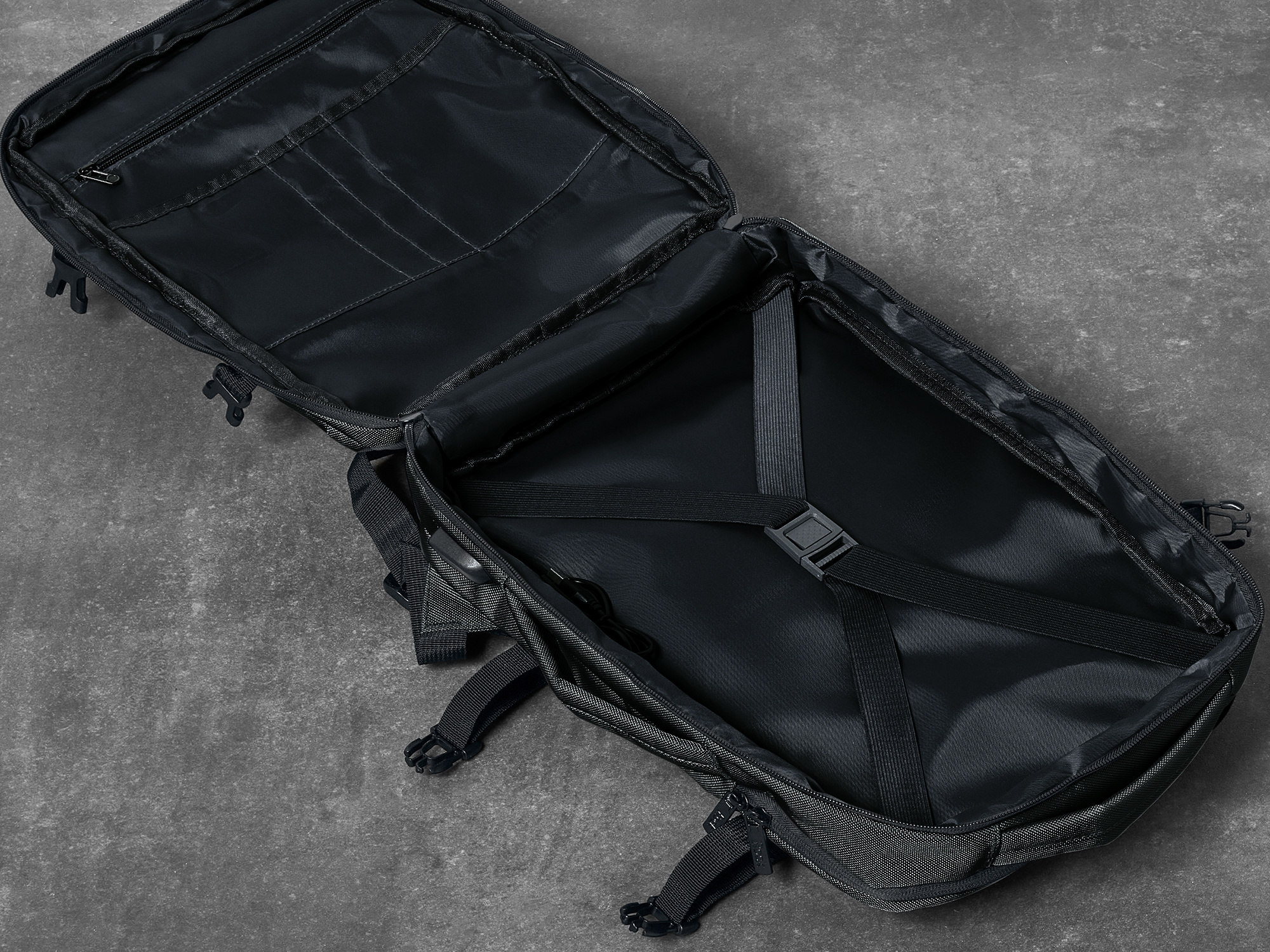 Battersea EasyJet Underseat Backpack | 45x34x20cm | Black | Rock