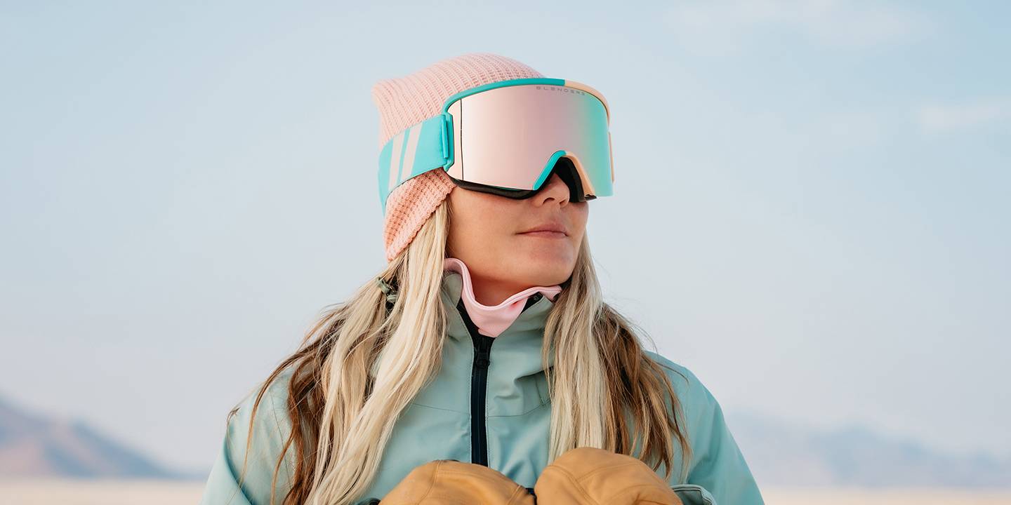 Aspen Mist Snow Goggles Pink Ski & Snowboard Goggles Blenders Eyewear