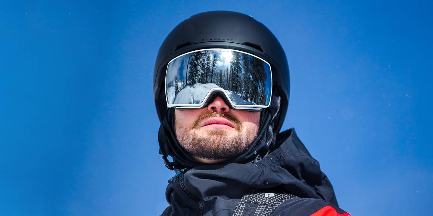 Dome MIPS Helmet Black Bluetooth Ski & Snowboard Helmet Blenders