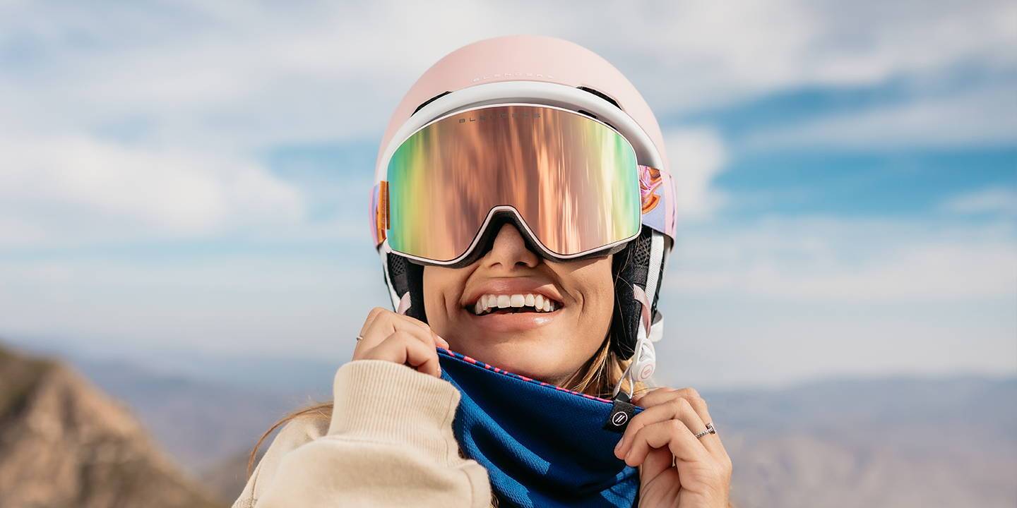 Dome MIPS Helmet Pink Bluetooth Ski & Snowboard Helmet Blenders Eyewear