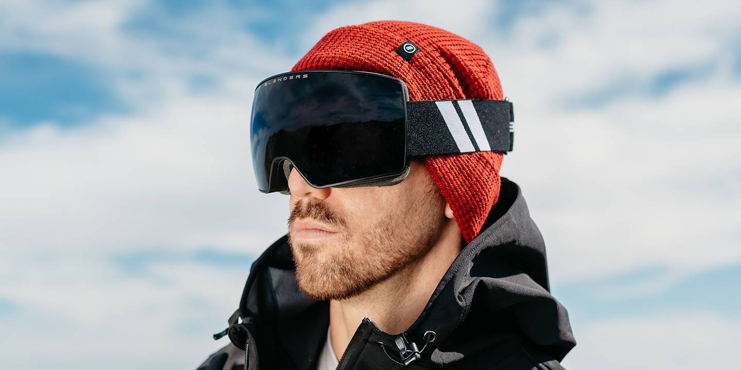 Gemini II Snow Goggles Black Nebula Ski & Snowboard Goggles