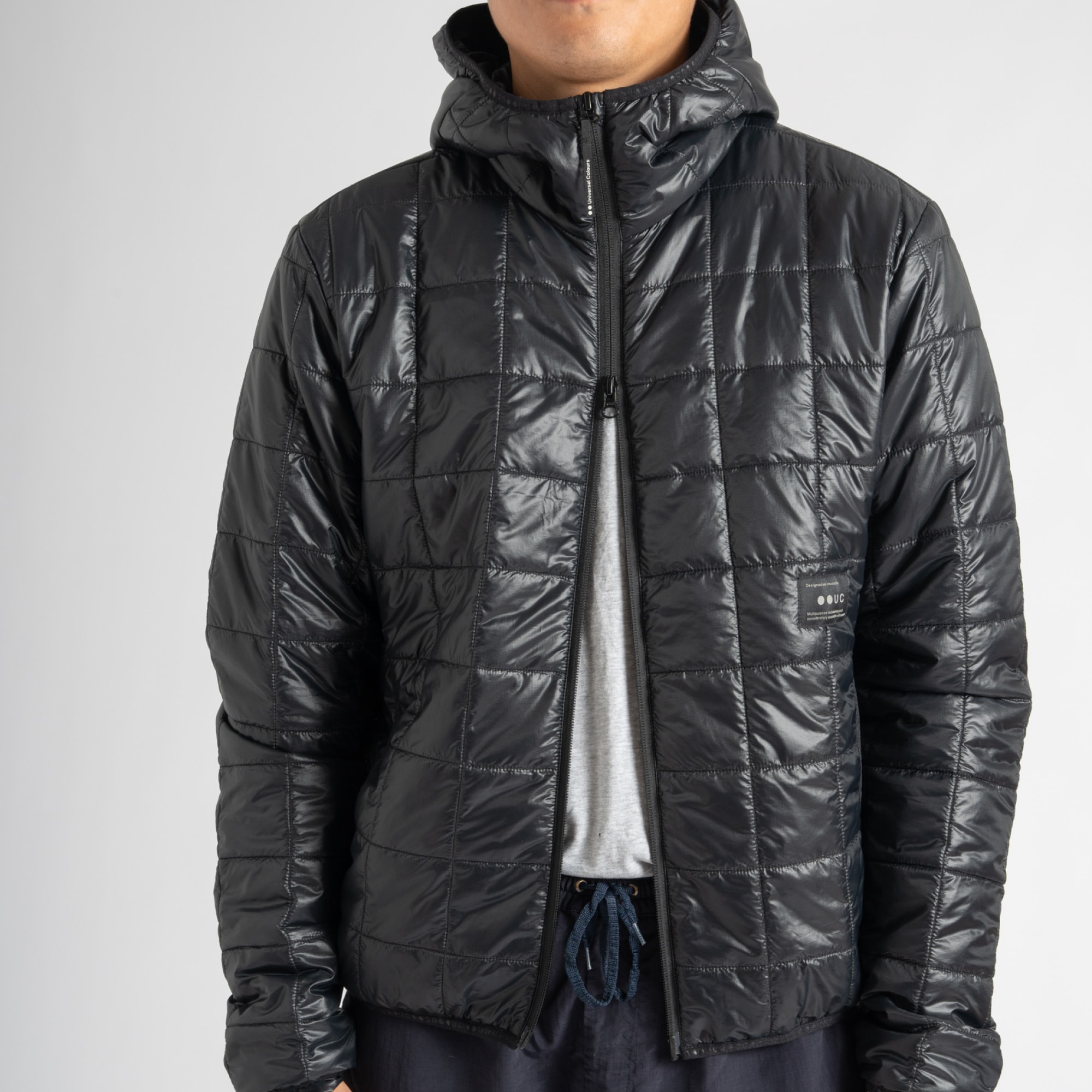 Insulated Packable Jacket - Black