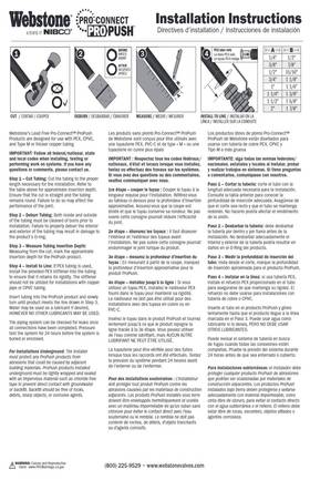 ProPush IOM Manual Trilingual