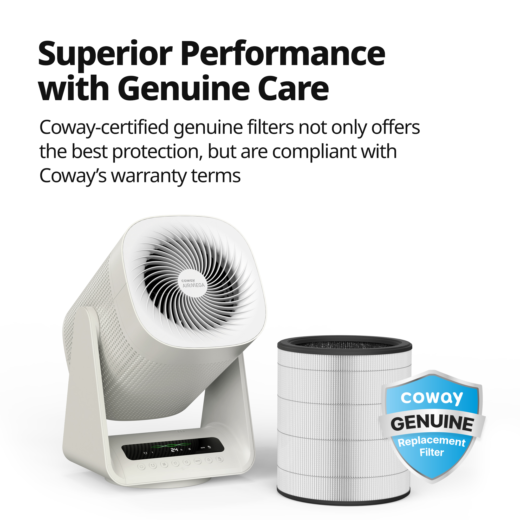 Superior Performance with Genuine Filter