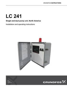 LC 241 Single and dual pump unit (Installation and operating instructions)