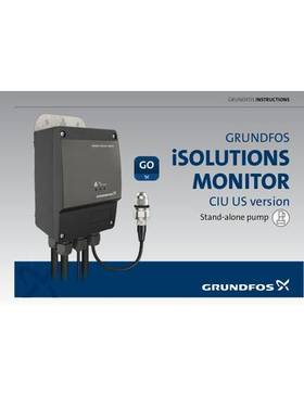 GRUNDFOS iSOLUTIONS MONITOR, CIU (Quick Guide)