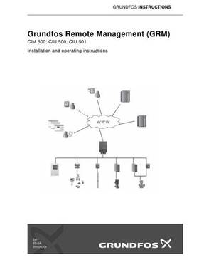 Grundfos Remote Management (GRM) (Installation aand operating instructions)