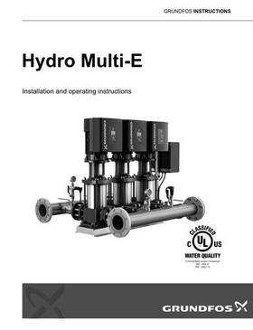 Hydro Multi-E (I & O instructions)
