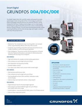 SMART DIGITAL, DDA, DDC, DDE (Data sheet)