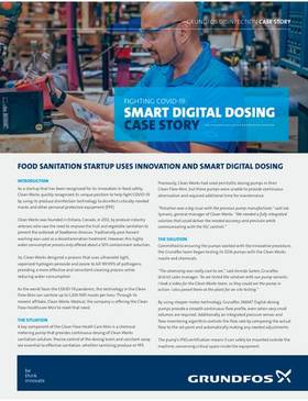 GRUNDFOS DISINFECTION, SMART DIGITAL DOSING (Case story)