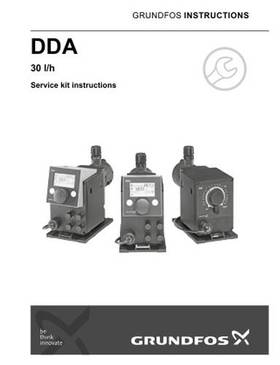 DDA, 30 l/h (Service kit instruction)