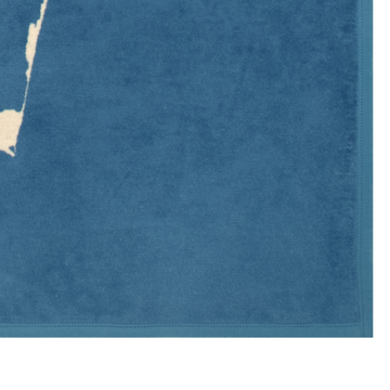 Outer Banks Map Blanket