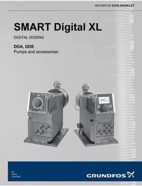 SMART Digital XL, DDA, DDE Pumps and accessories (Data Booklet)