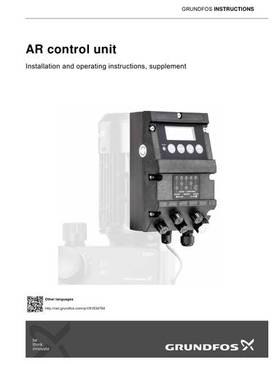 AR control unit (Installation and operating instruction)