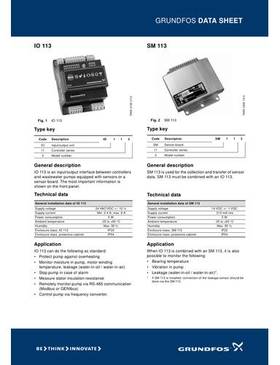IO 113 (Data Sheet)