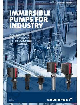 IMMERSIBLE PUMPS FOR INDUSTRY, MTR, MTH, MTA, MTD, MTS (Product brochure)