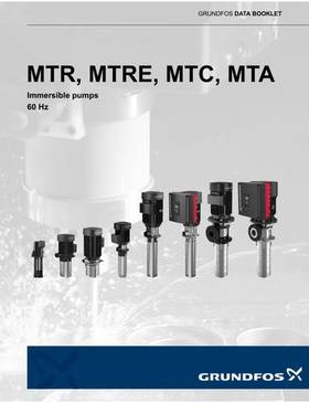 MTR, MTRE, MTC, MTA (Data booklet)