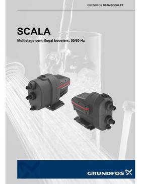 SCALA, Multistage centrifugal boosters (Data booklet) (US)