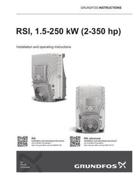 RSI, 1.5-250 kW (2-350 hp) (I & O instructions)