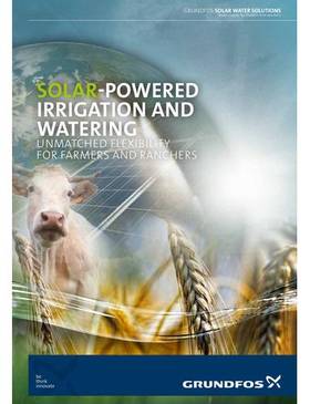 SOLAR-POWERED IRRIGATION AND WATERING (Product brochure)