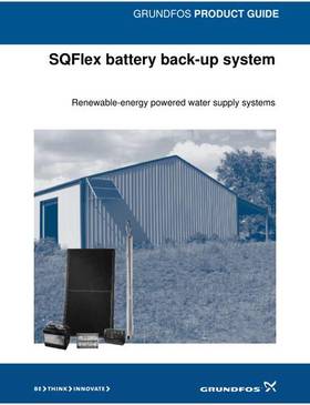 SQFlex battery back-up system (Data booklet)