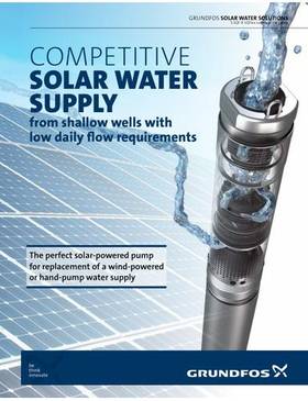 SQFlex, GRUNDFOS SOLAR WATER SOLUTIONS (Product brochure)