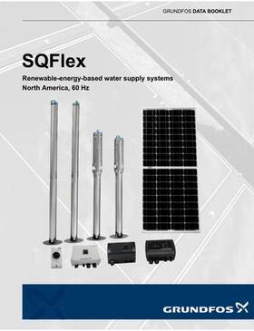 SQFlex, Renewable-energy-based water supply systems (Data booklet)