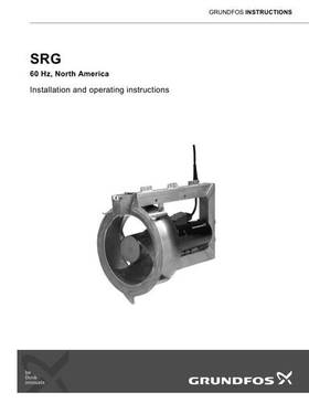 SRG (Multi language) (60 Hz, North America) ((US Letter) Installation and operating instructions)