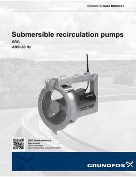 Submersible recirculation pumps, SRG (Data booklet)