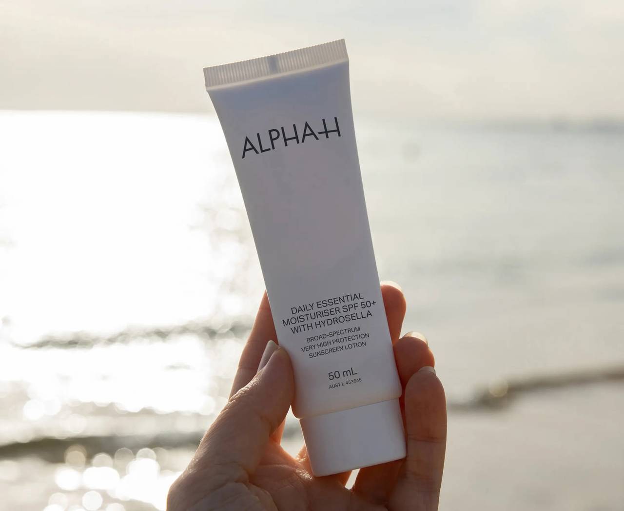 Alpha-H Daily Essential Moisturiser SPF50+ With Hydrosella