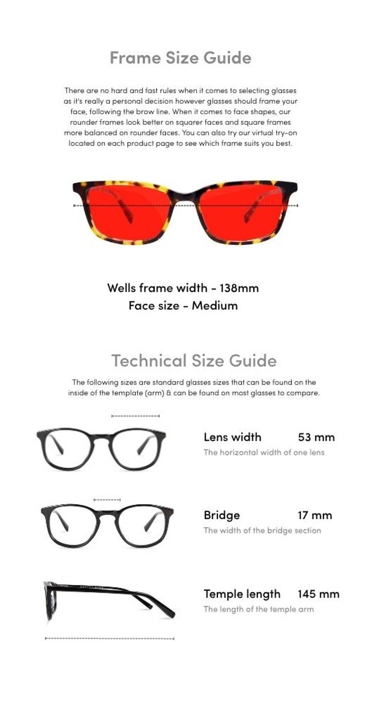Wells Blue Light Blocking Glasses - Classic Tortoise