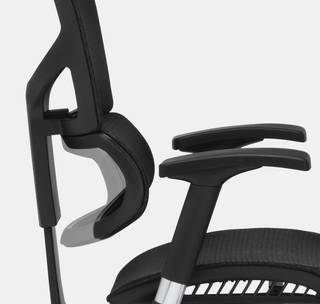 X Chair X1 Task Chair, Black Flex Mesh