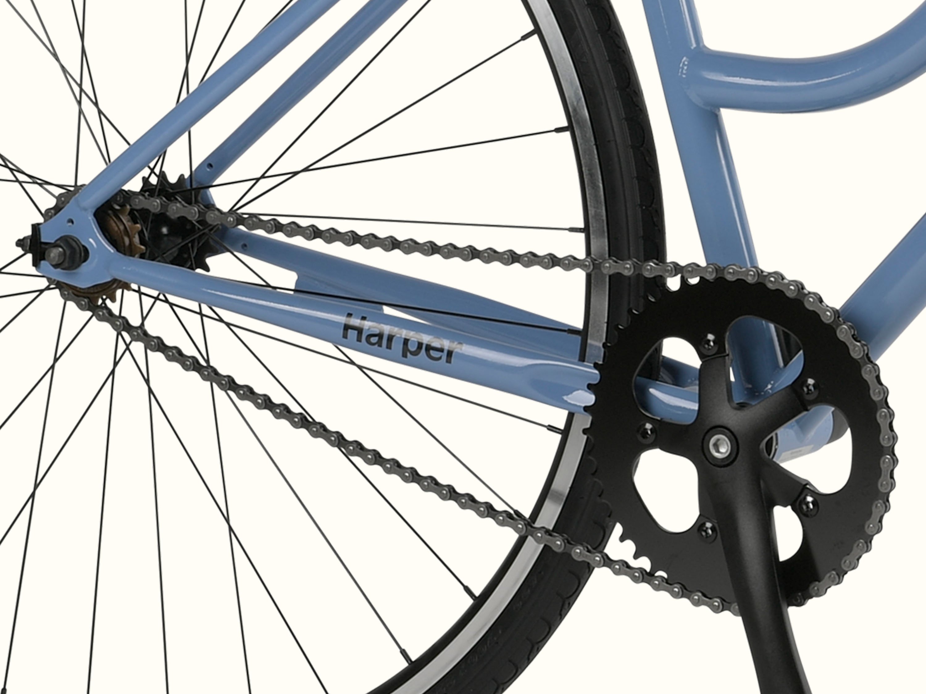 Harper Fixie Bike - Step Through Single Speed | retrospec