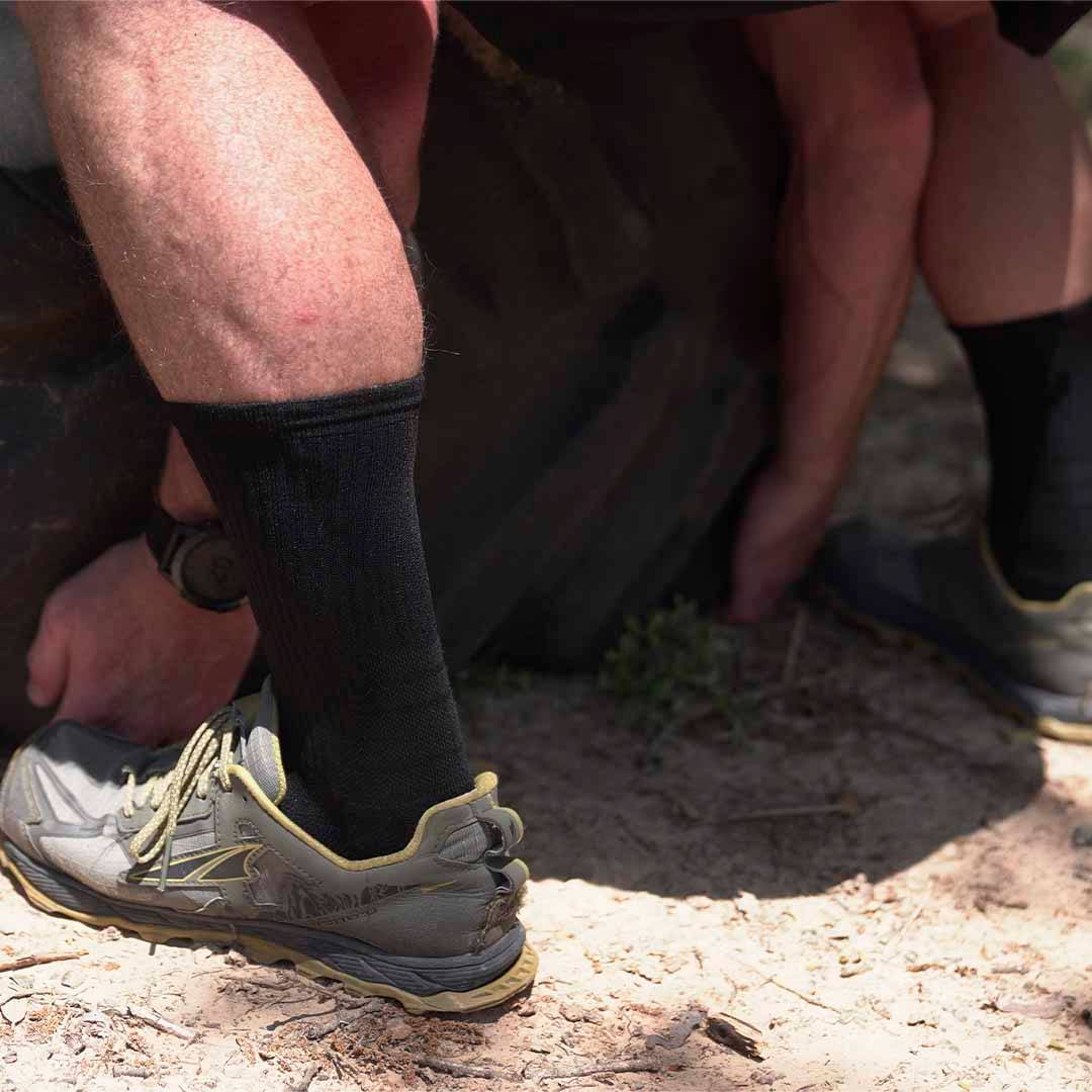 mudgear black ruck socks for military