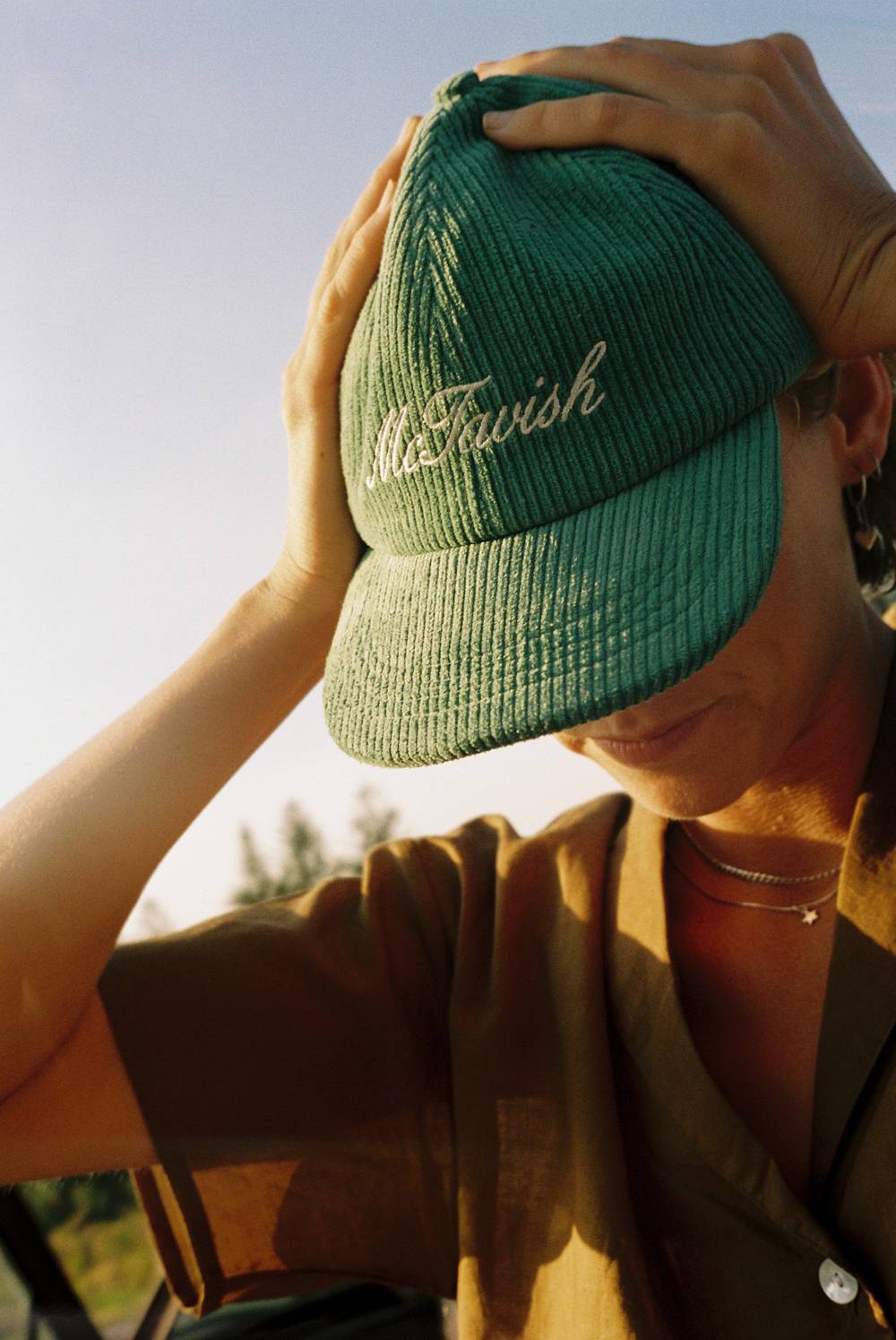 Signature Corduroy Cap