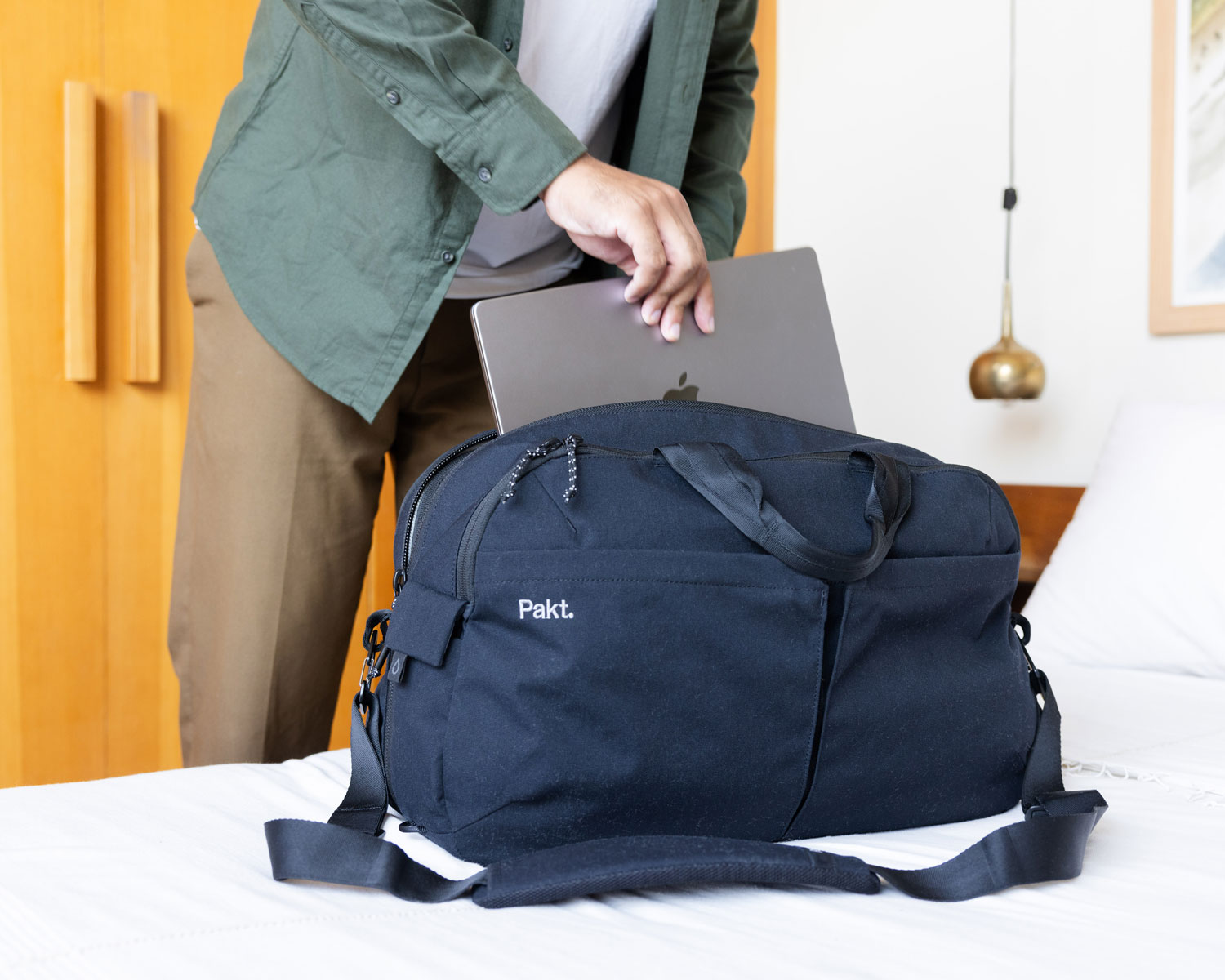 For the minimalist duffle bag online