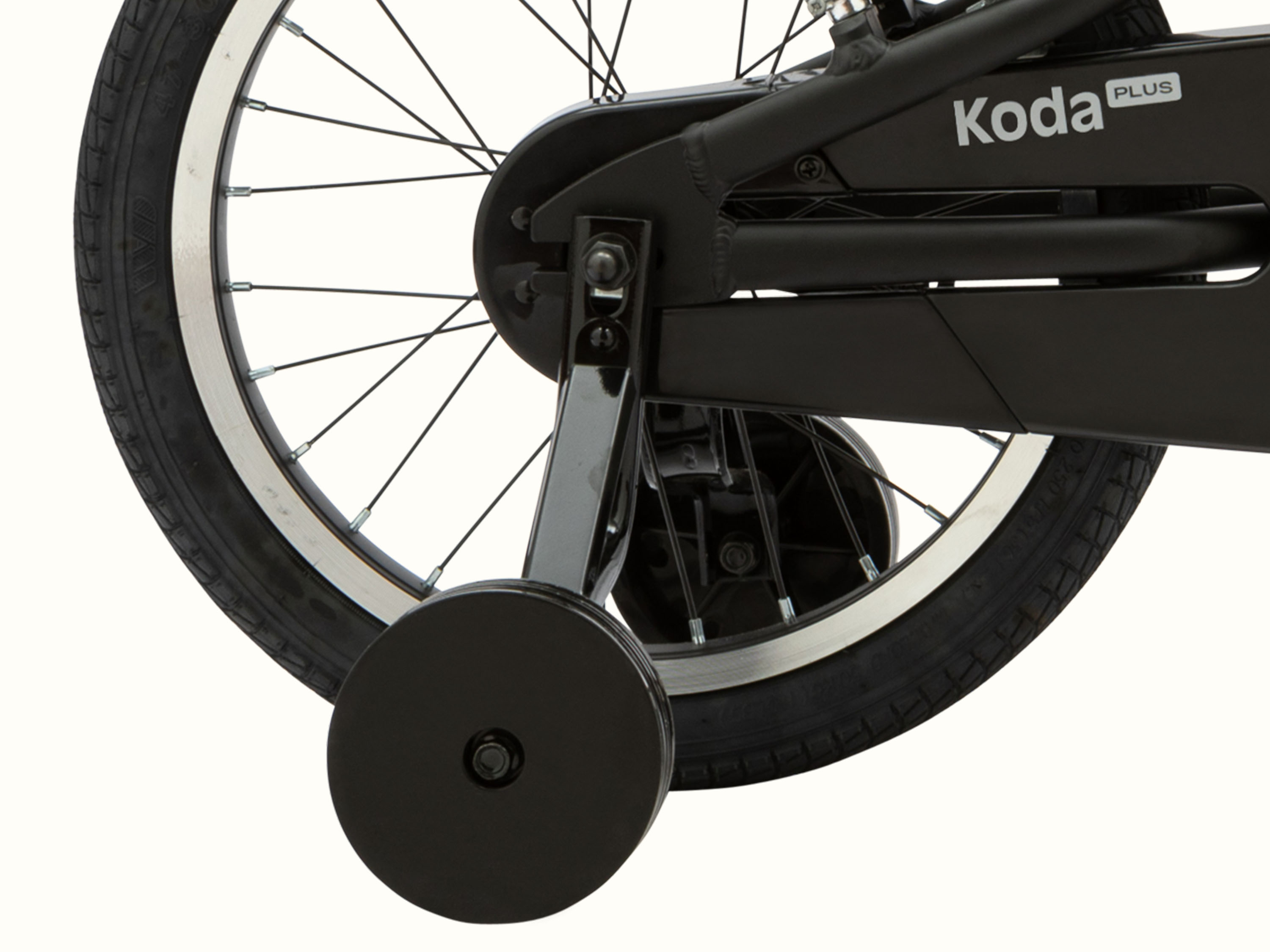 Close-up of the Koda Plus 16