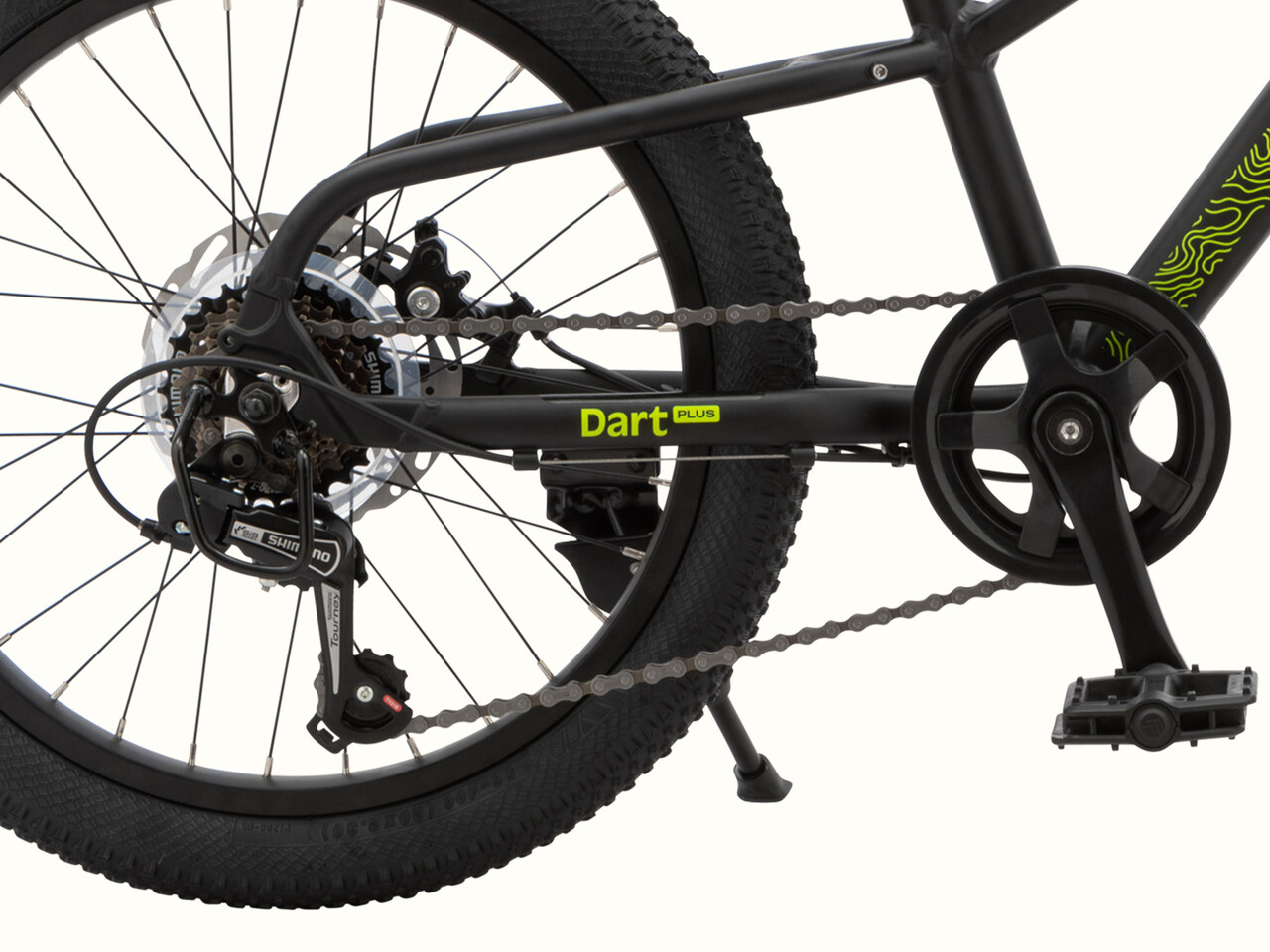 Close-up of the Dart Plus 20