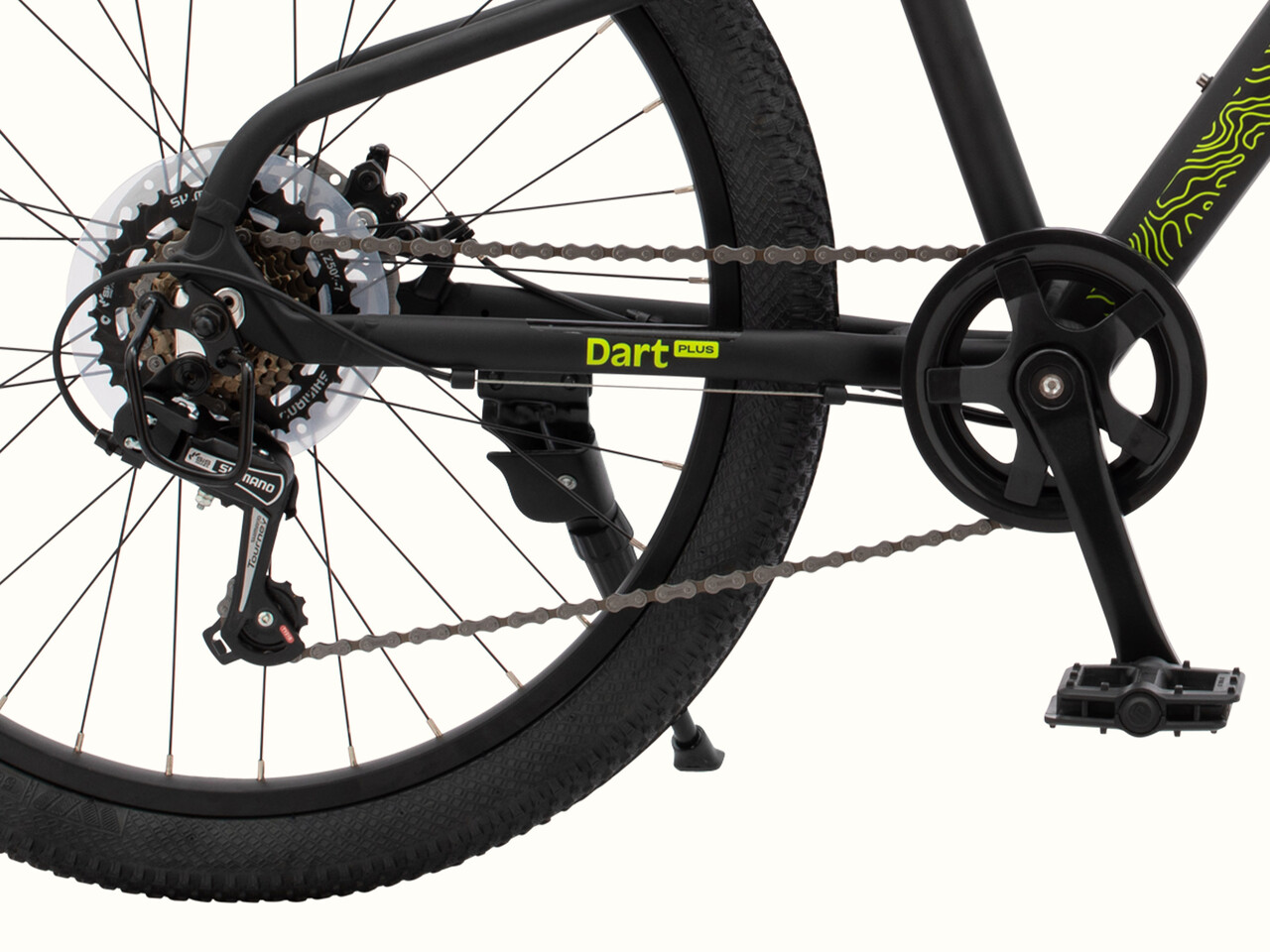 Close-up of the Dart Plus 24