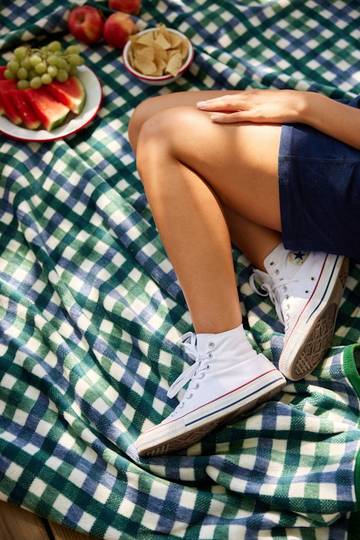 Pine Tree Plaid Blanket