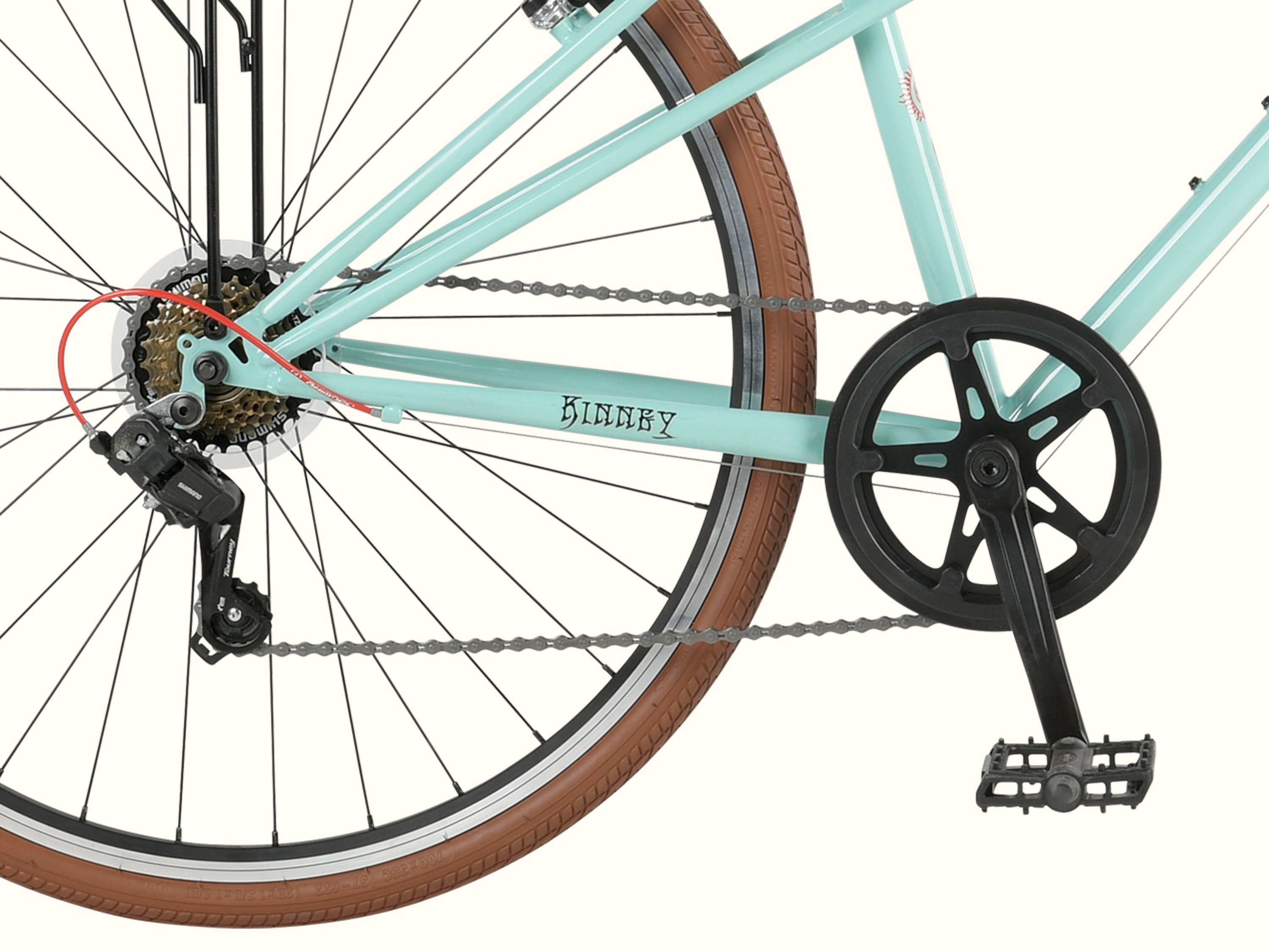 Kinney Mixte City Bike - 7 Speed - Grateful Dead | Retrospec