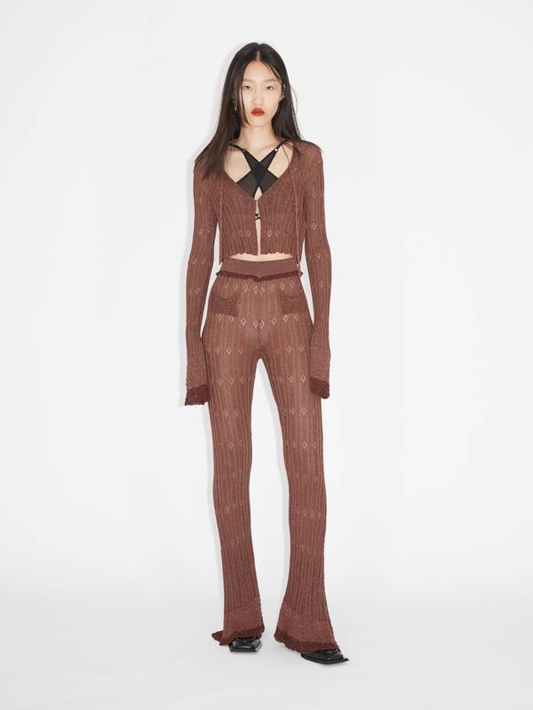 Nexx Trousers Dark Glitter